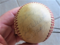Autographed Joe DiMaggio Single Signed Personalized Baseball