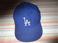 1958-70 Los Angeles Dodgers Game Worn Used Baseball Cap