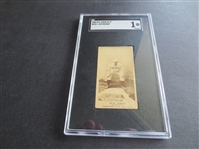 1888 Old Judge N172 Jim Keenan SGC 1 Poor Baseball Card 