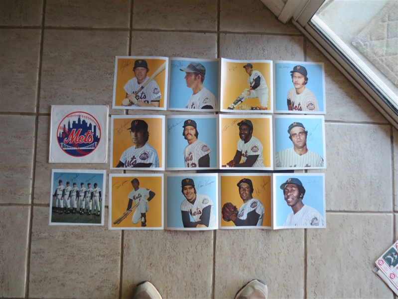 1975 Dairylea New York Mets Photo Giveaway---now graded by PSA---Willie Mays