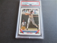 1993 Topps Wade Boggs Colorado Rockies Inaugural PSA 9 MINT Baseball Card #390
