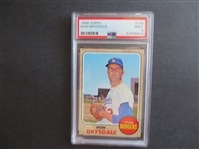 1968 Topps Don Drysdale PSA 9 MINT Baseball Card #145  WOW!