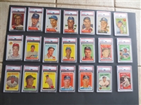 DEALER/COLLECTOR MONSTER LOT---Over 2000 Mostly Baseball Cards---includes (400) 1959 Topps Baseball Cards and a 1953 Topps Jackie Robinson and other 1953 Topps Hall of Famers, Slabbed, Raw, HOFers anm