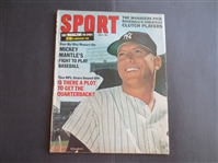 July 1966 Sport Magazine with Mickey Mantle on the cover    M9