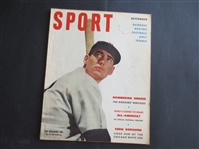 September 1951 Sport Magazine with Ted Williams on the cover and no mailing label!