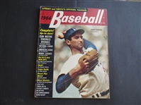 1966 Street and Smiths Baseball Yearbook with Sandy Koufax on the cover!