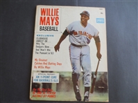 1963 Willie Mays Baseball Magazine Vol. 1 No. 1 in nice shape!  Tough to find!  WM7