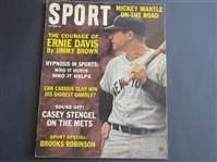 October 1963 Sport Magazine with Mickey Mantle cover and NO Mailing Label