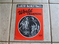 1950 Minneapolis Lakers World Champions Yearbook with George Mikan in very nice shape!