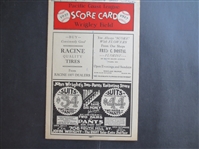 May 27, 1927 Oakland Oaks at Hollywood Stars Scored PCL Program Scorecard---Almost 100 years old and in great shape!