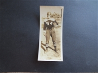 1933 Original Football Photo wearing "Red Grange" Football Helmet