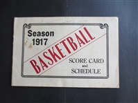 1917 Colgate at Syracuse University Basketball Program  RARE!