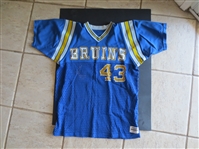 1970s-80s UCLA Mesh Game Worn Medalist Sandknit Football Jersey #43