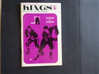1968-69 Los Angeles Kings Hockey Official Media Guide   2nd year in NHL