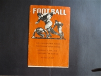 1925 University of Hawaii at Occidental College Football Program