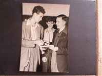 1942 Ted Williams Type 1 Photo  Cleveland News