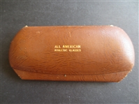 1940s-50s George Mikan All American Athletic Basketball Glasses and Case