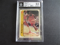 1986-87 Fleer Basketball Sticker COMPLETE SET in Great Shape with Michael Jordan Beckett 5.5 Excellent+