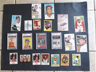 DEALER/COLLECTOR MONSTER LOT---Mostly Baseball Cards ---includes (2) Michael Jordan Star Rookies, and Numerous Hall of Famers Slabbed and Raw!